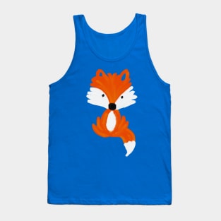 Fox - oil painting pattern Tank Top